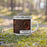 Right View Custom Westminster Colorado Map Enamel Mug in Ember on Grass With Trees in Background