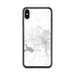 Custom West Monroe Louisiana Map Phone Case in Classic