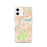 Custom iPhone 12 West Newbury Massachusetts Map Phone Case in Watercolor