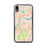 Custom iPhone XR West Newbury Massachusetts Map Phone Case in Watercolor