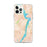 Custom West Point New York Map iPhone 12 Pro Max Phone Case in Watercolor