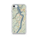 Custom West Point New York Map Phone Case in Woodblock