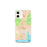 Custom iPhone 12 mini West Tisbury Massachusetts Map Phone Case in Watercolor