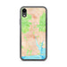 Custom iPhone XR West Tisbury Massachusetts Map Phone Case in Watercolor