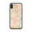 Custom iPhone X/XS Wethersfield Connecticut Map Phone Case in Watercolor