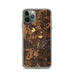 Custom iPhone 11 Pro Wetumpka Alabama Map Phone Case in Ember