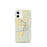 Custom iPhone 12 mini Wetumpka Alabama Map Phone Case in Woodblock