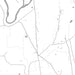 Weybridge Vermont Map Print in Classic Style Zoomed In Close Up Showing Details