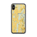 Custom Weybridge Vermont Map Phone Case in Woodblock