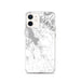 Custom iPhone 12 Whitefish Montana Map Phone Case in Classic