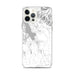 Custom iPhone 12 Pro Max Whitefish Montana Map Phone Case in Classic