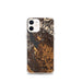 Custom iPhone 12 mini Whitefish Montana Map Phone Case in Ember