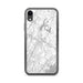 Custom White Plains New York Map Phone Case in Classic