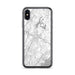 Custom White Plains New York Map Phone Case in Classic