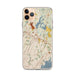 Custom White Plains New York Map Phone Case in Woodblock