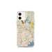 Custom White Plains New York Map iPhone 12 mini Phone Case in Woodblock