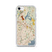 Custom White Plains New York Map Phone Case in Woodblock