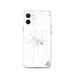 Custom iPhone 12 Whitewater Wisconsin Map Phone Case in Classic