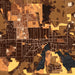 Whitewater Wisconsin Map Print in Ember Style Zoomed In Close Up Showing Details