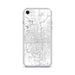 Custom Wichita Kansas Map iPhone SE Phone Case in Classic