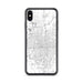 Custom Wichita Kansas Map Phone Case in Classic