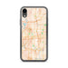 Custom Wichita Kansas Map Phone Case in Watercolor