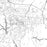 Williamsburg Virginia Map Print in Classic Style Zoomed In Close Up Showing Details