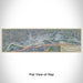 Flat View of Map Custom Williamsport Pennsylvania Map Enamel Mug in Afternoon