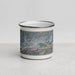 Front View Custom Williamsport Pennsylvania Map Enamel Mug in Afternoon