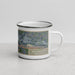 Right View Custom Williamsport Pennsylvania Map Enamel Mug in Afternoon
