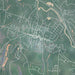 Williamstown Massachusetts Map Print in Afternoon Style Zoomed In Close Up Showing Details