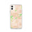 Custom Williamstown Massachusetts Map Phone Case in Watercolor