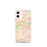 Custom Williamstown Massachusetts Map iPhone 12 mini Phone Case in Watercolor