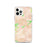 Custom Williamstown Massachusetts Map iPhone 12 Pro Phone Case in Watercolor
