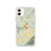 Custom Williamstown Massachusetts Map Phone Case in Woodblock