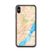 Custom Wilmington Delaware Map Phone Case in Watercolor