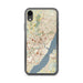 Custom Wilmington Delaware Map Phone Case in Woodblock