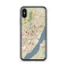 Custom Wilmington Delaware Map Phone Case in Woodblock