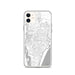Custom Wilmington North Carolina Map Phone Case in Classic