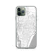 Custom Wilmington North Carolina Map Phone Case in Classic