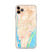 Custom Wilmington North Carolina Map Phone Case in Watercolor