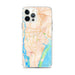 Custom Wilmington North Carolina Map iPhone 12 Pro Max Phone Case in Watercolor