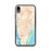 Custom Wilmington North Carolina Map Phone Case in Watercolor
