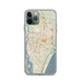 Custom Wilmington North Carolina Map Phone Case in Woodblock