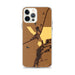 Custom iPhone 12 Pro Max Wilson Arkansas Map Phone Case in Ember