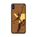 Custom iPhone XS Max Wilson Arkansas Map Phone Case in Ember
