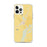 Custom iPhone 12 Pro Max Wilson Arkansas Map Phone Case in Woodblock