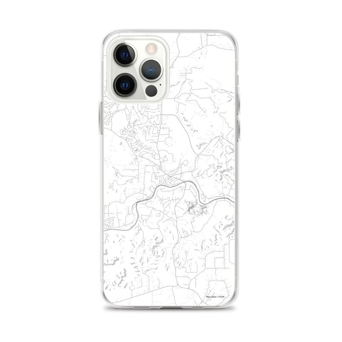 Custom Wimberley Texas Map iPhone 12 Pro Max Phone Case in Classic