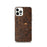 Custom Wimberley Texas Map iPhone 12 Pro Phone Case in Ember