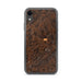 Custom Wimberley Texas Map Phone Case in Ember